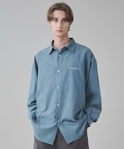 フィブリルワンポイントBIGシャツ(LS)