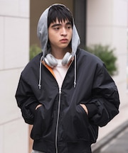 2WAYフードパファーMA-1