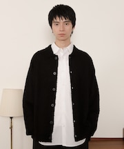 ブークレボタンカーディガン