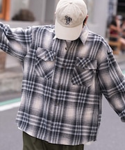 ヘビーネルチェックシャツ(LS)