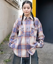 ヘビーネルチェックシャツ(LS)