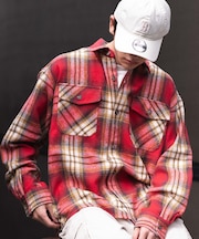 ヘビーネルチェックシャツ(LS)