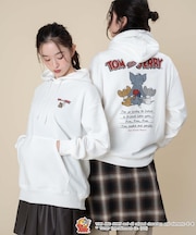 TOMandJERRYグラフィックプルオーバー