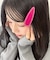 Lビジューアクリルクリップ