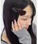 Lベロアハートパッチンピン