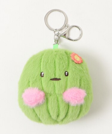 さぼてんぬいぐるみキーホルダー