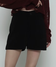 ジャガードハイウエストタイトショートパンツ