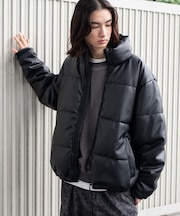 PUパファーブルゾン