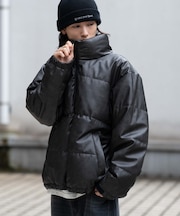 PUパファーブルゾン