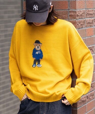 ジャガードアニマルプルオーバー