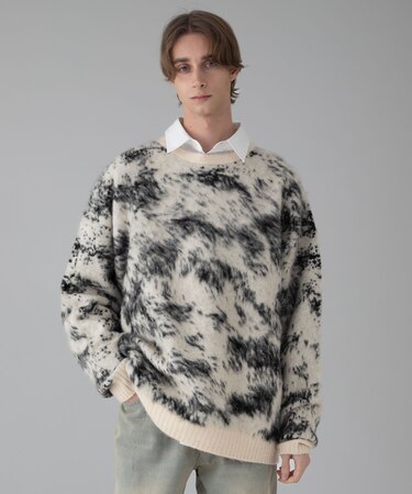 ファジーパターンプルオーバー