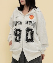 ユニフォームロゴZIPパーカー