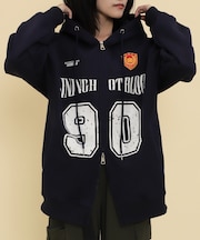 ユニフォームロゴZIPパーカー