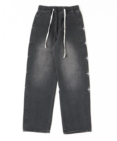 Twinkleサイドラインイージーデニム