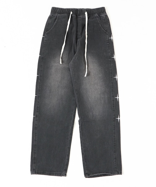 Twinkleサイドラインイージーデニム