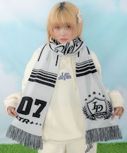 エンブレムサッカーマフラー