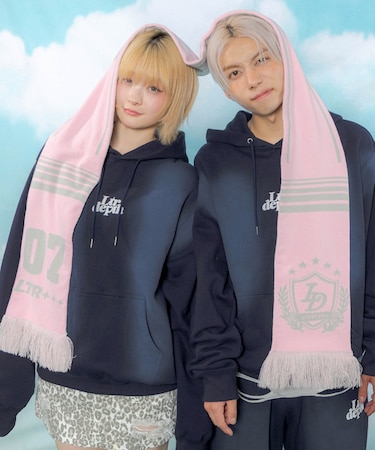 エンブレムサッカーマフラー