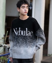 ファジーグラデーションプルオーバー