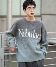 ファジーグラデーションプルオーバー