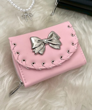 メタルリボンハトメウォレット