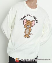 JERRY シャギージャガードニット