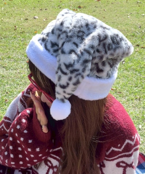 クリスマスデザインサンタ帽子