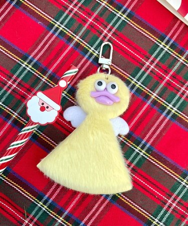 メリーハピネスエンジェルモンスターぬいぐるみキーホルダー