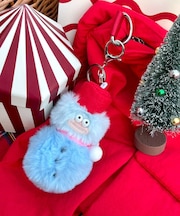 BIG雪だるまモンスターぬいぐるみキーホルダー