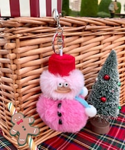 BIG雪だるまモンスターぬいぐるみキーホルダー