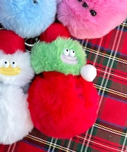 BIG雪だるまモンスターぬいぐるみキーホルダー