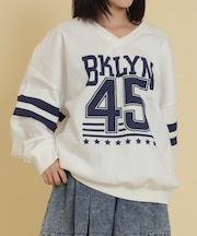 BKLYNナンバービッグスウェット