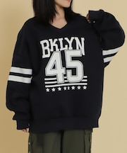 BKLYNナンバービッグスウェット