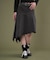 ベルト付きヘムスカート