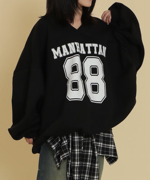 ゲームロゴビッグスウェット