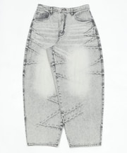 バルーンスラッシュデニムパンツ