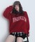 モヘアタッチBROOKLYNロゴニット