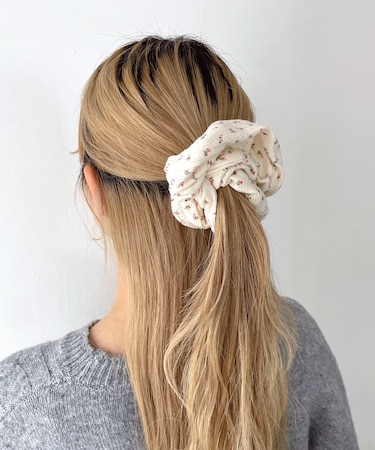 Lフラワーシュシュ