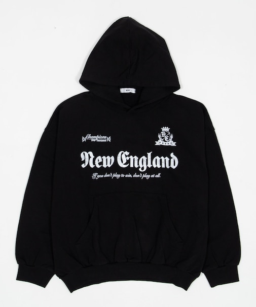 グラフィックバルーンクロップドプルパーカー