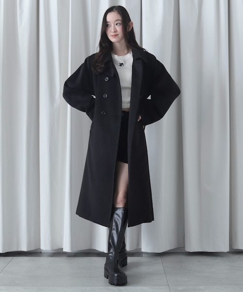 【THE ONENESS】オーバーサイズフーディー・コート THE ONENESS】オーバーサイズフーディー・コート