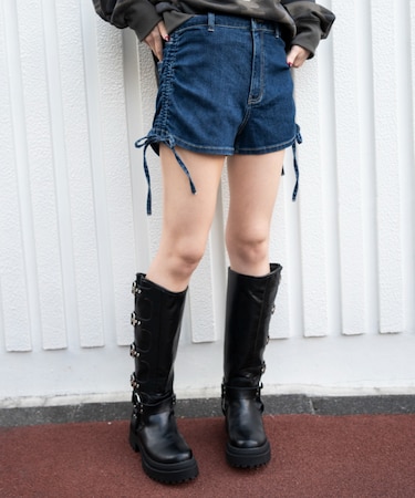 サイドドロストマイクロショートパンツ