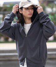 ボンディングZIPパーカー