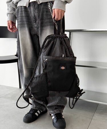 別注Dickiesメッシュポケットナップサック