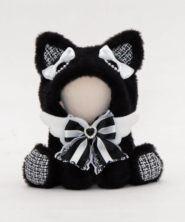 ぬいおすわりにゃんこ15cm