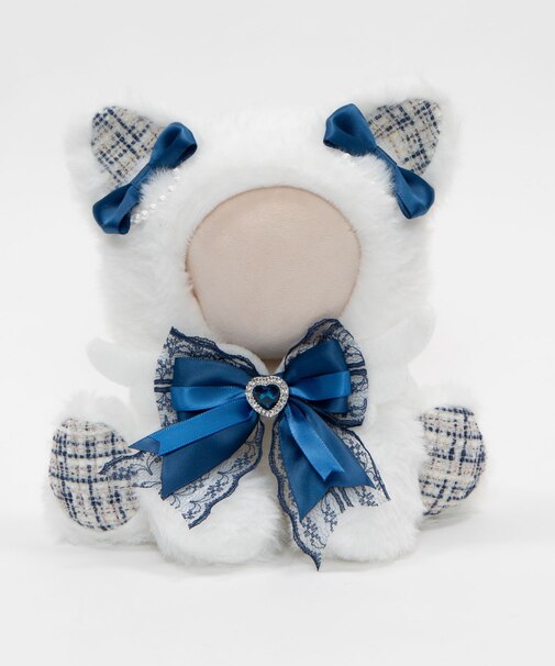 ぬいおすわりにゃんこ15cm