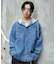 デニムフードシャツ(LS)