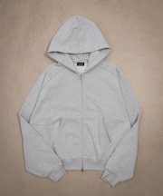 ショートZIPパーカー