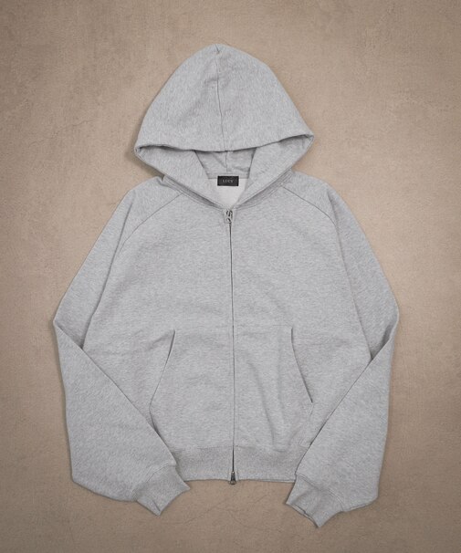 ショートZIPパーカー