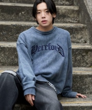 ブリーチニットグラフィックプルオーバー