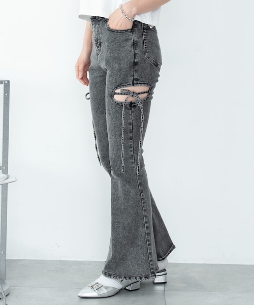 HONDA DENIM ワイドバギー｜マウジーの通販｜&mall（アンドモール