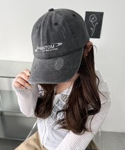 PHANTOMロゴダメージキャップ